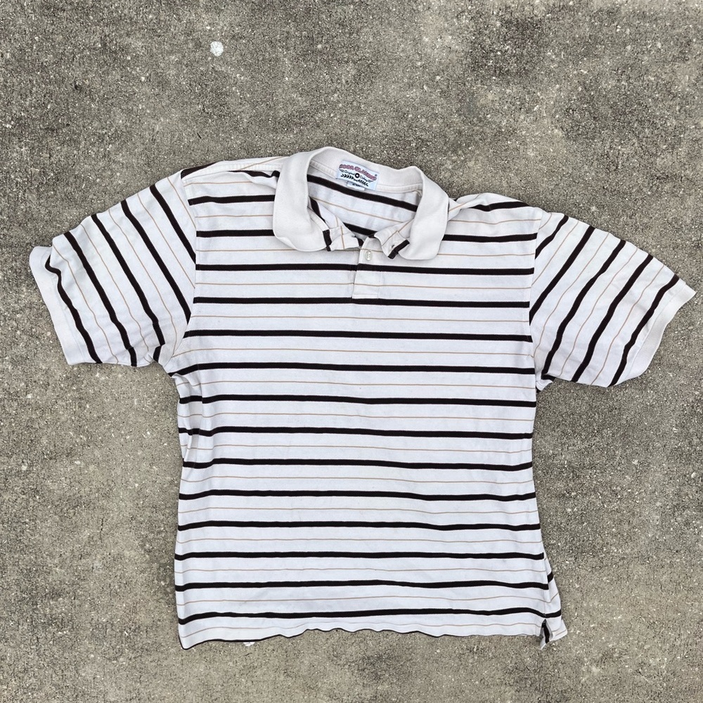 Striped Polo size L